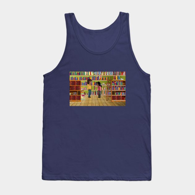 Kids at the library Tank Top by karenhappuchph@gmail.com